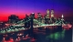 Бруклинский мост ночью  100*60