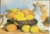 натюрморт с лимонами 50*70
